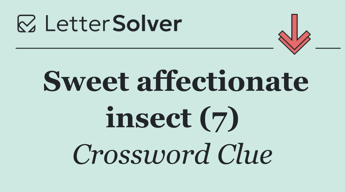 Sweet affectionate insect (7)
