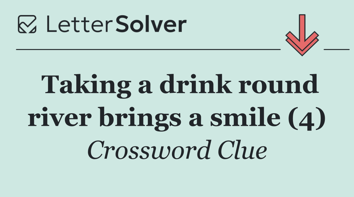 Taking a drink round river brings a smile (4)