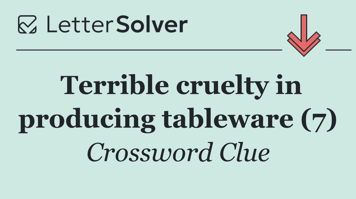 Terrible cruelty in producing tableware (7)