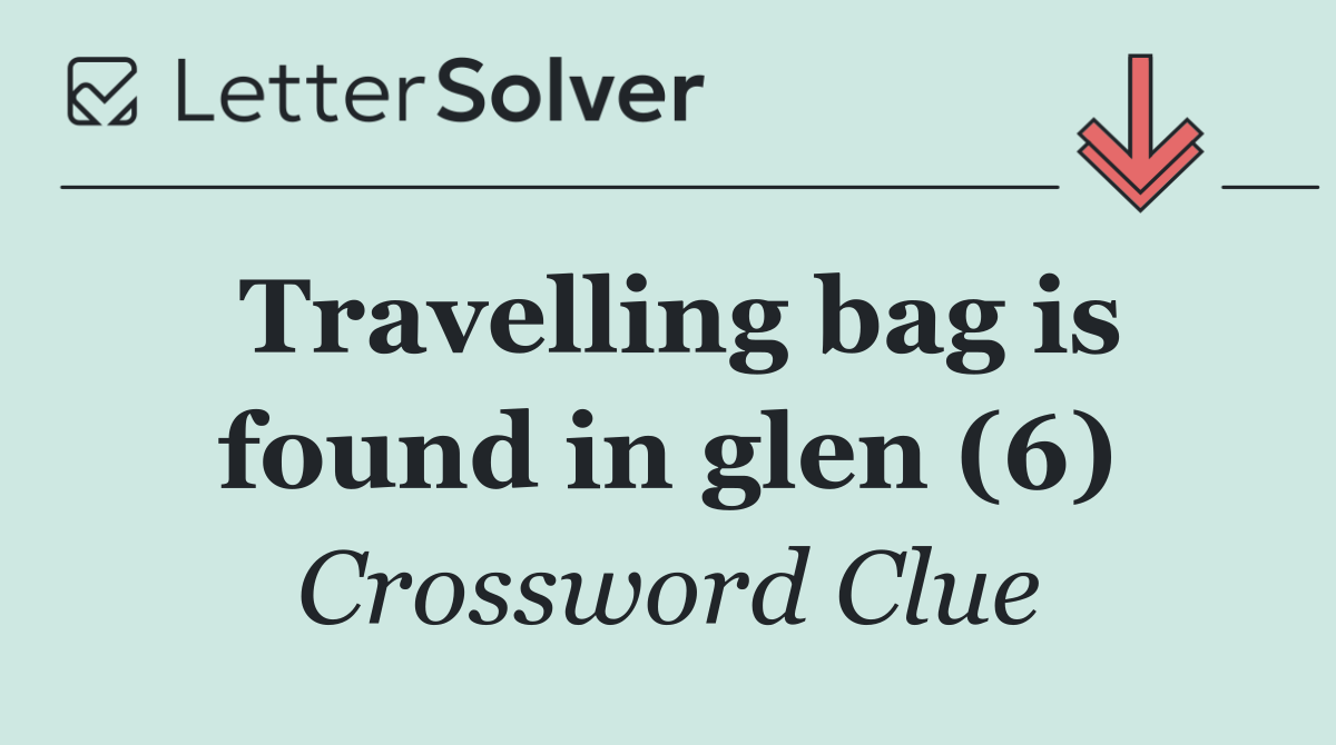 Travelling bag is found in glen (6)