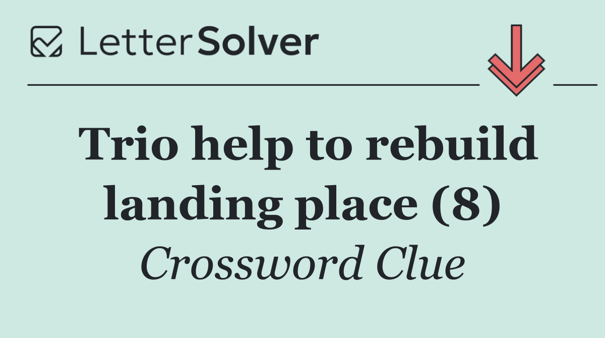 Trio help to rebuild landing place (8)