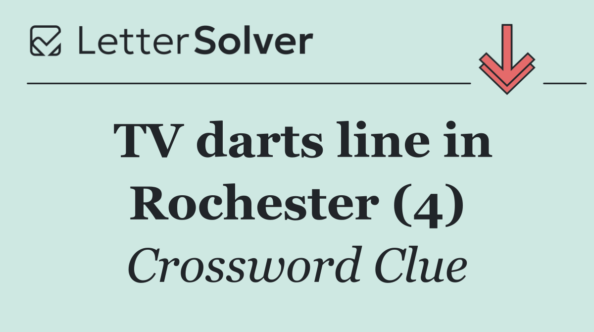TV darts line in Rochester (4)