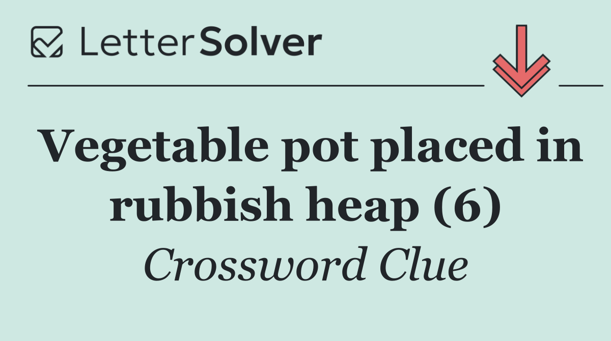 Vegetable pot placed in rubbish heap (6)