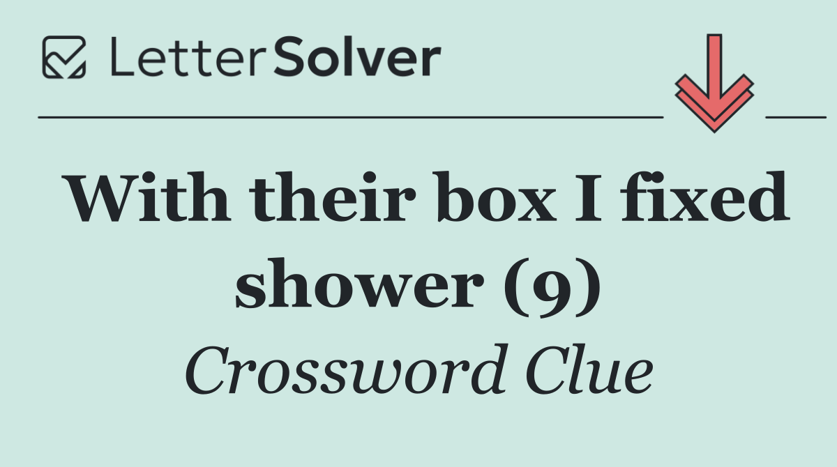 With their box I fixed shower (9)