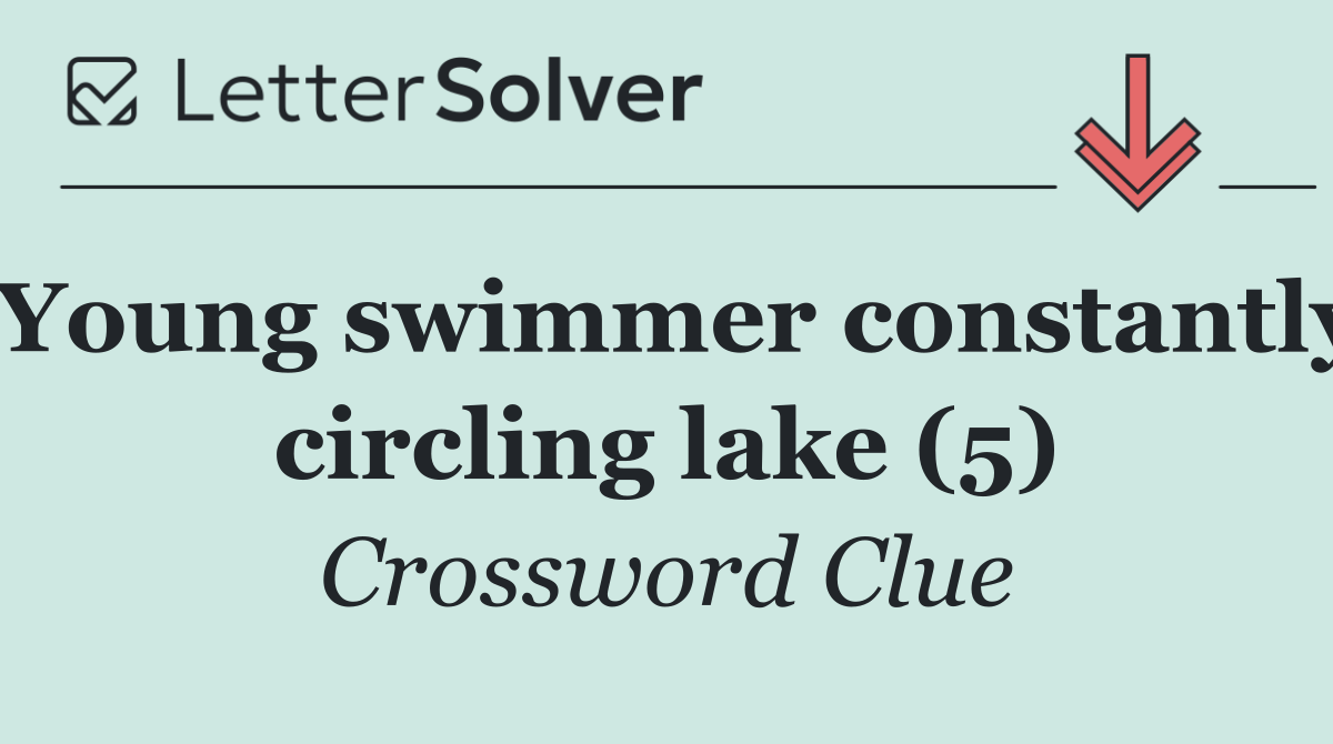 Young swimmer constantly circling lake (5)