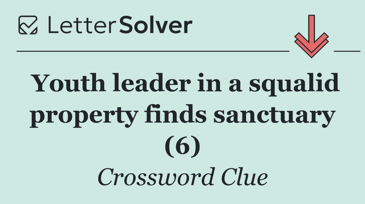 Youth leader in a squalid property finds sanctuary (6)