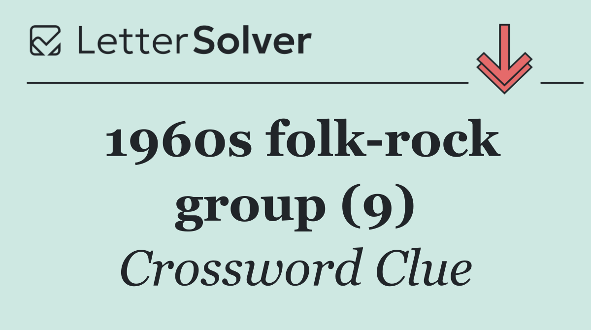 1960s folk rock group (9)