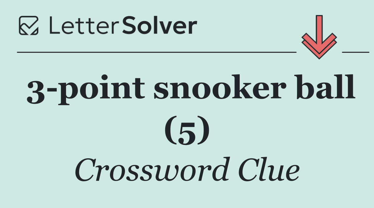 3 point snooker ball (5)