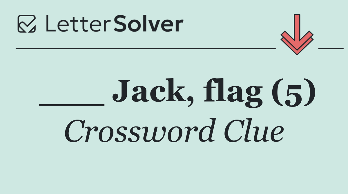 ___ Jack, flag (5)