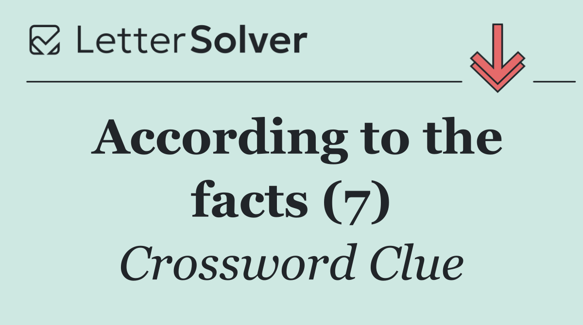 According to the facts (7)