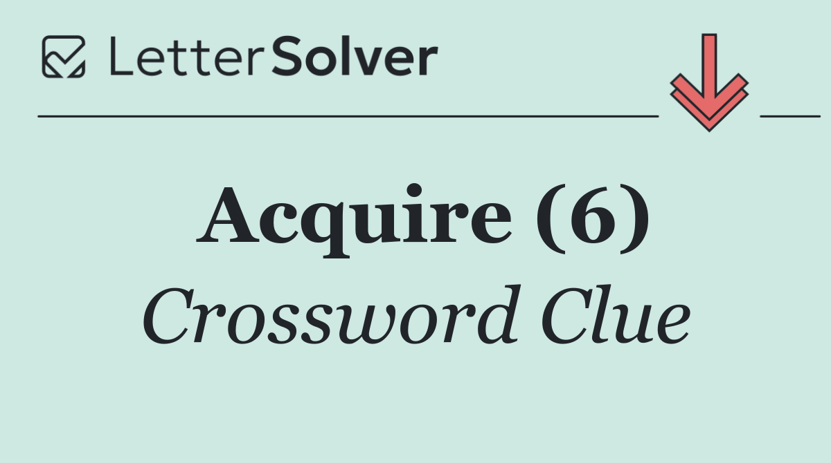 Acquire (6)