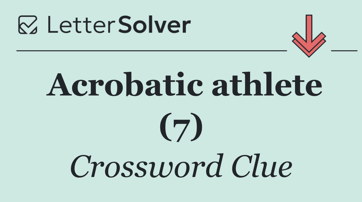 Acrobatic athlete (7)