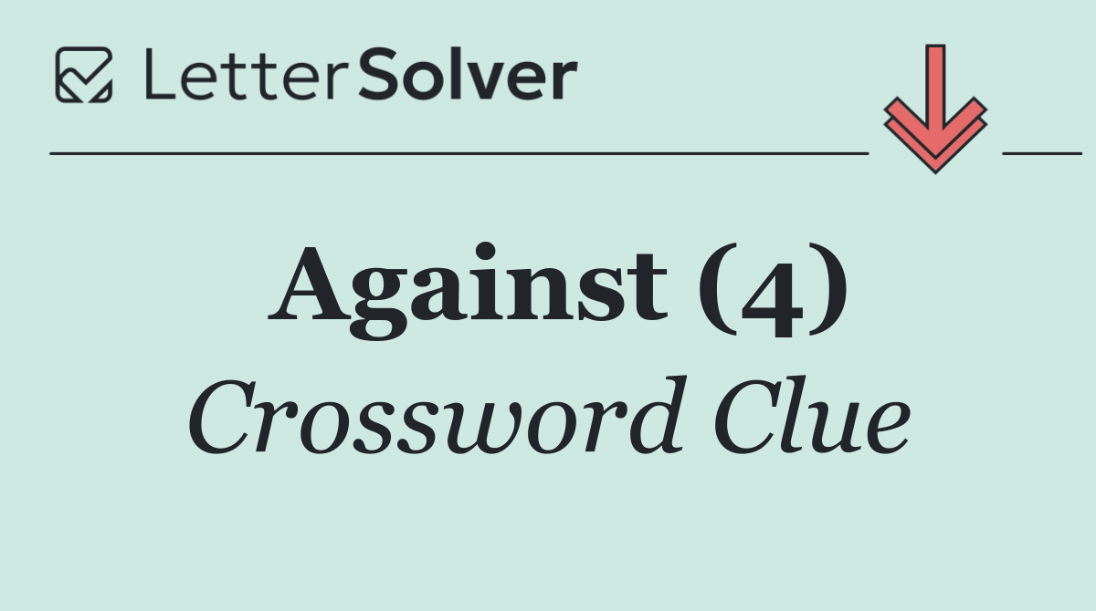 Against (4)