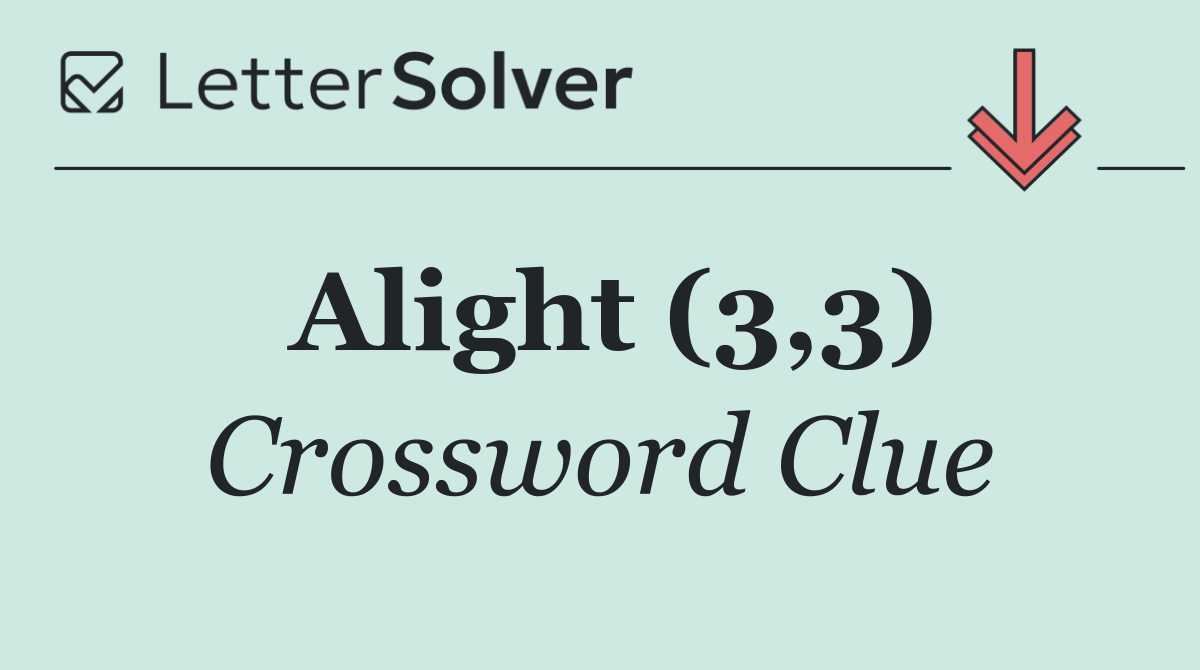 Alight (3,3)
