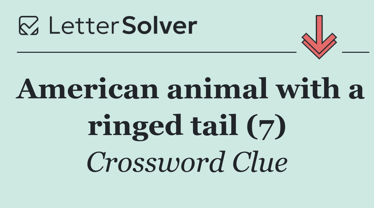 American animal with a ringed tail (7)