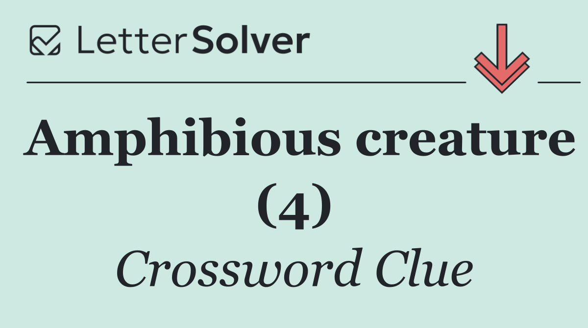 Amphibious creature (4)