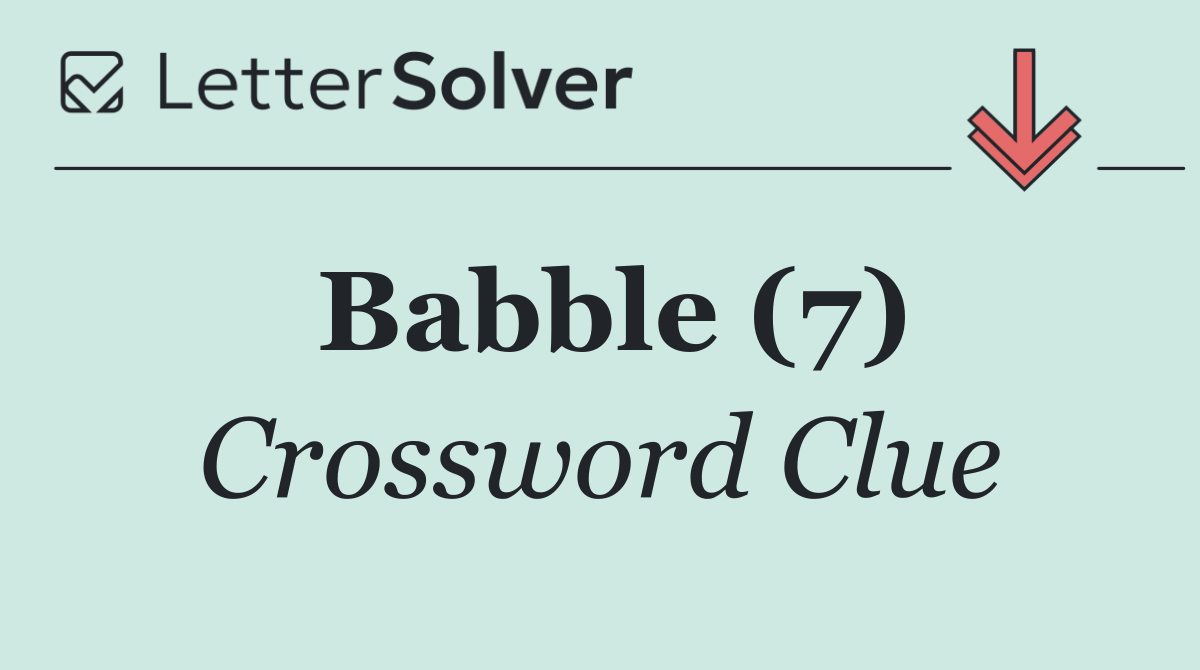 Babble (7)