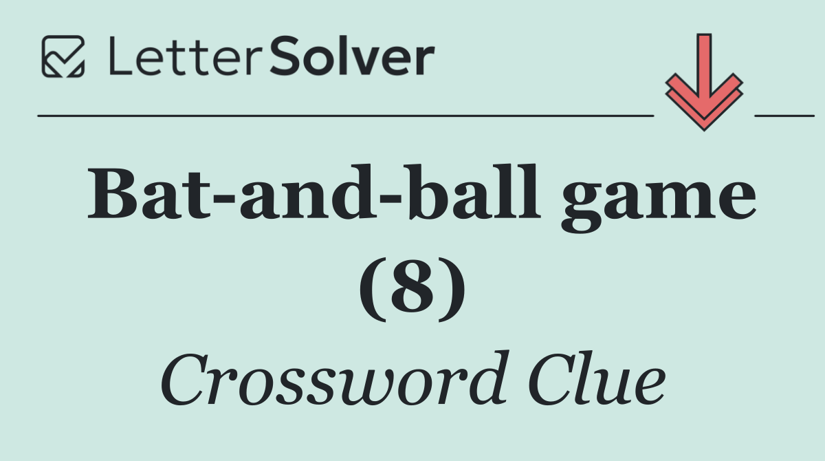 Bat and ball game (8)