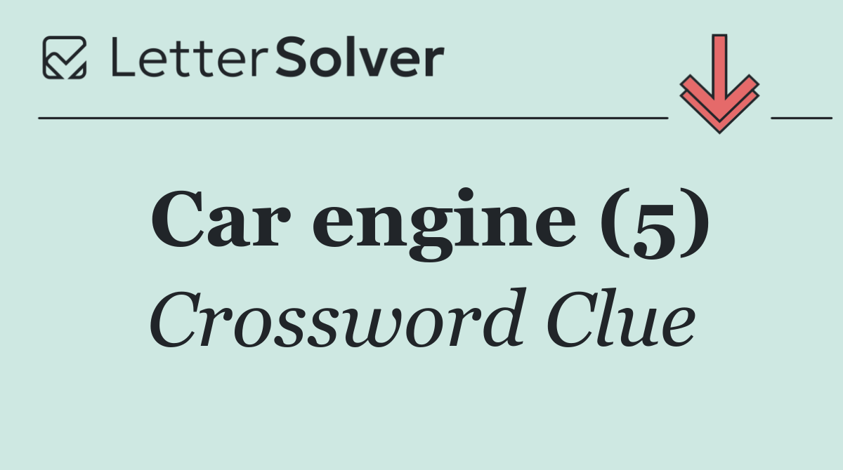 Car engine (5)