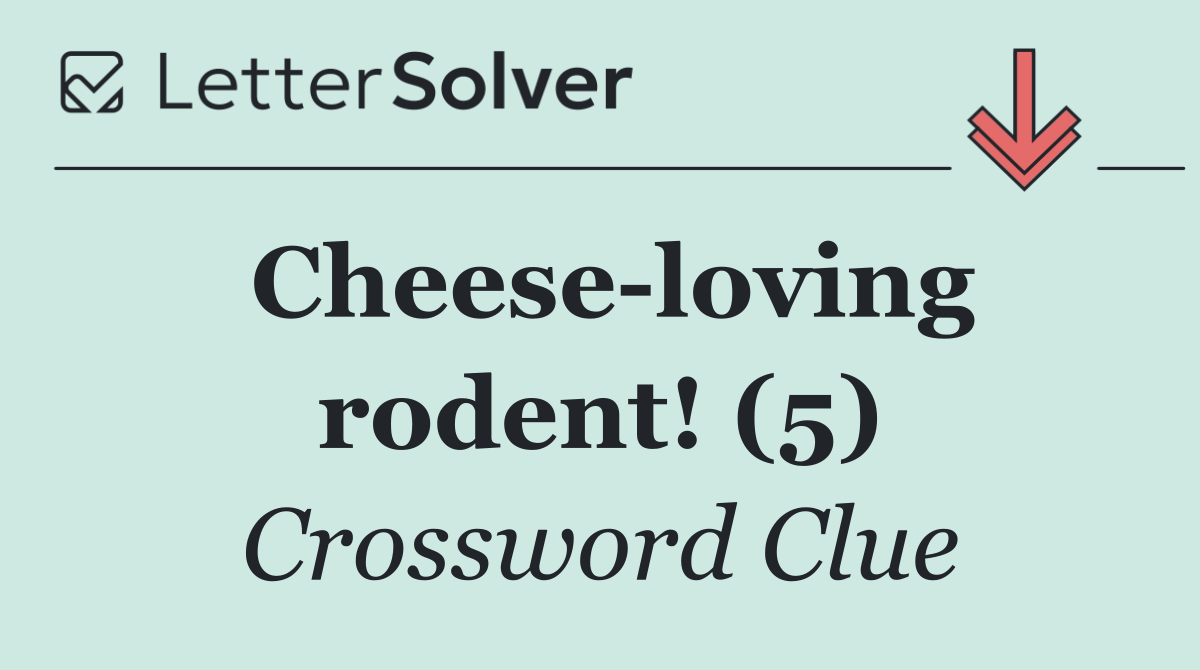 Cheese loving rodent! (5)
