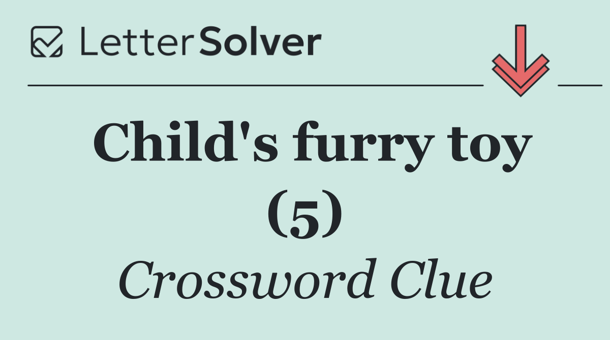 Child's furry toy (5)