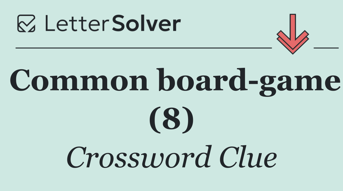 Common board game (8)