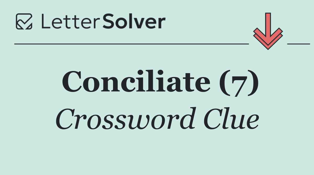 Conciliate (7)