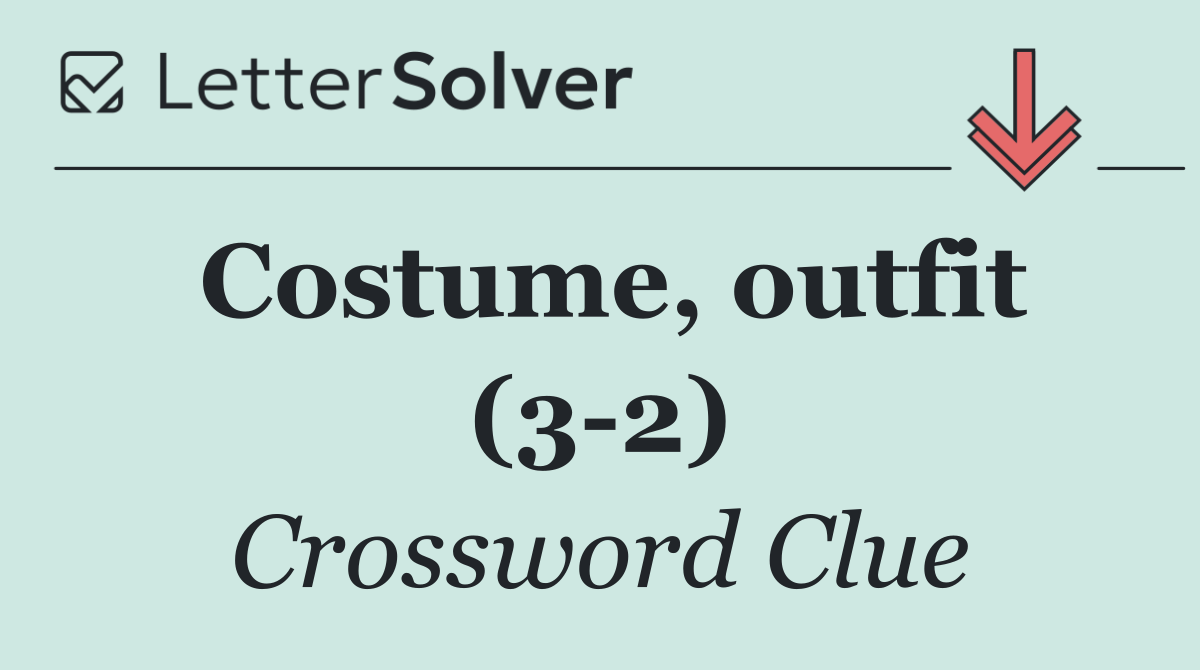 Costume, outfit (3 2)