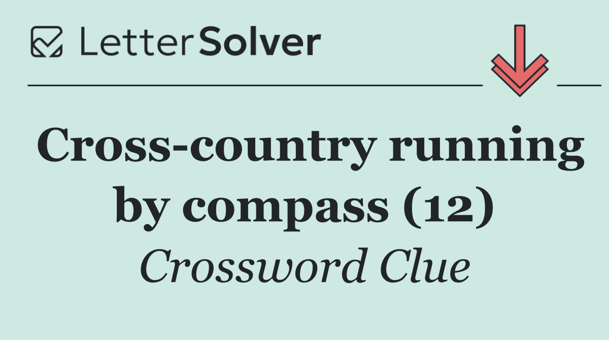 Cross country running by compass (12)