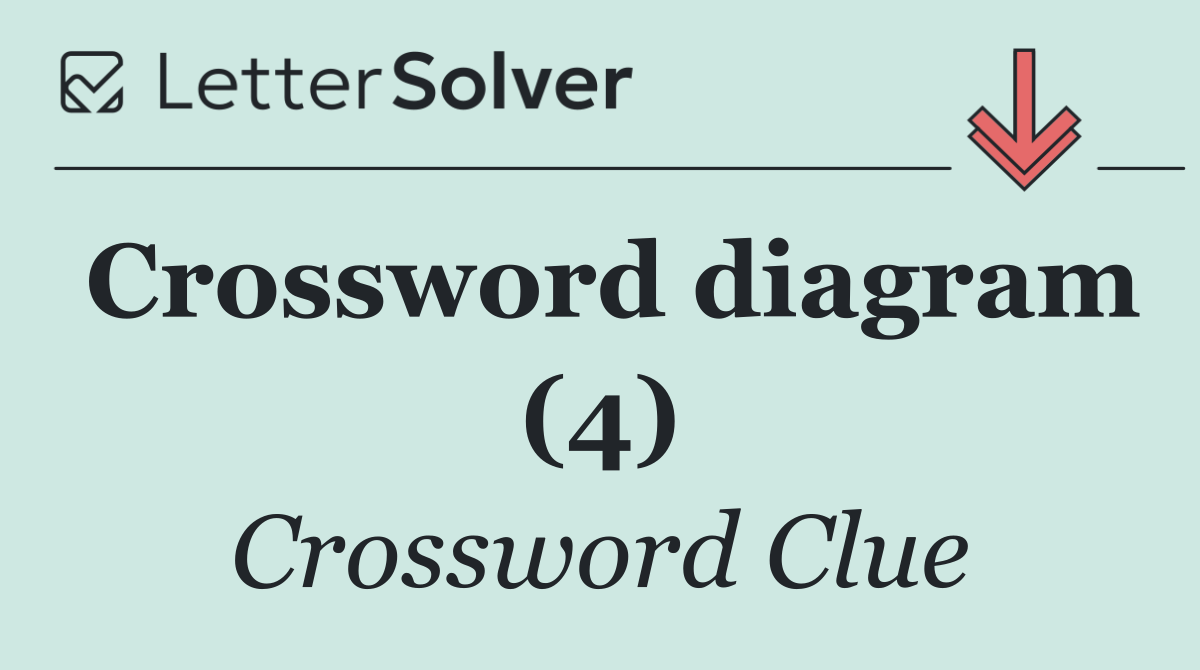 Crossword diagram (4)