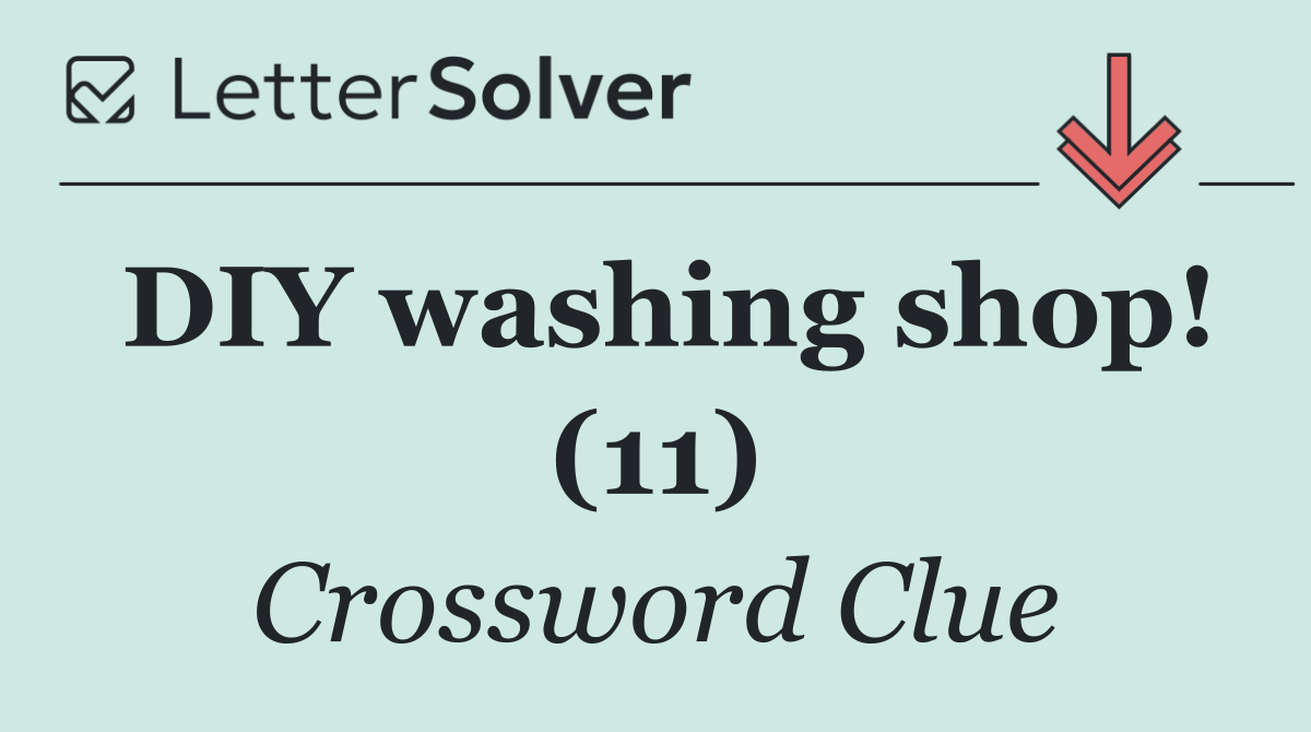 DIY washing shop! (11)