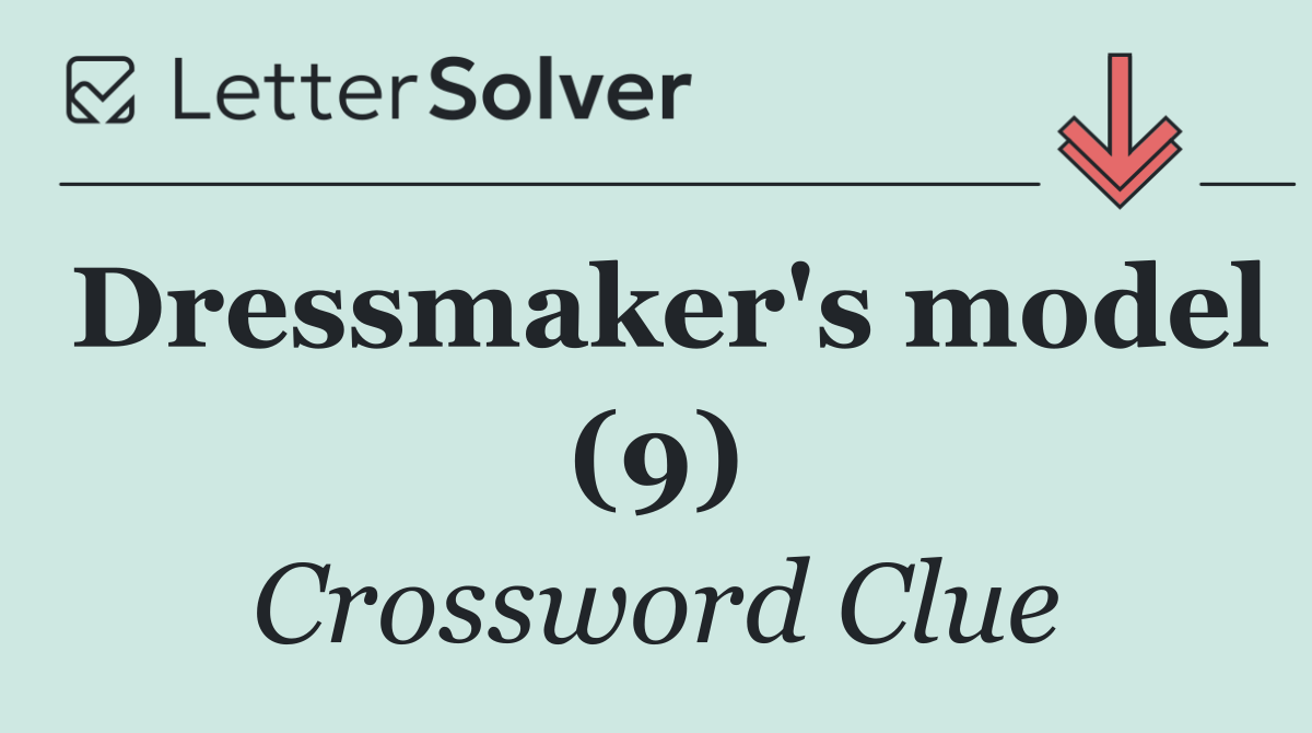 Dressmaker's model (9)
