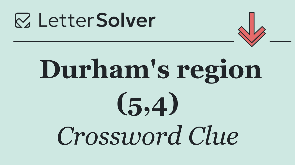 Durham's region (5,4)