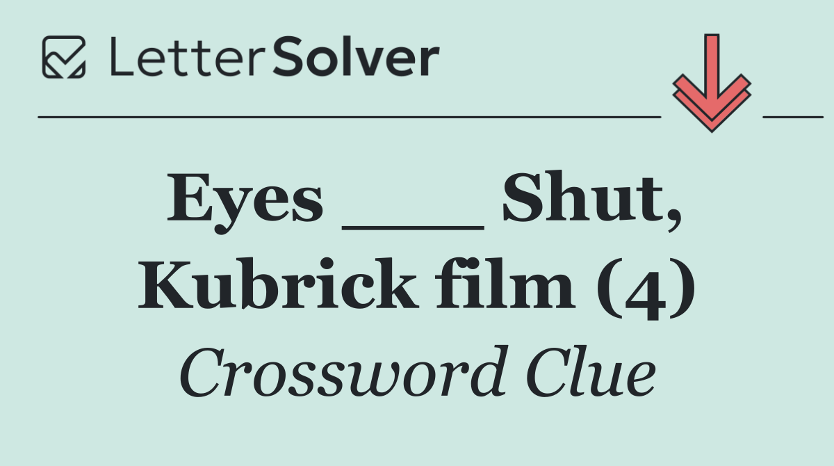 Eyes ___ Shut, Kubrick film (4)