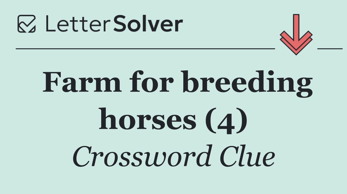 Farm for breeding horses (4)