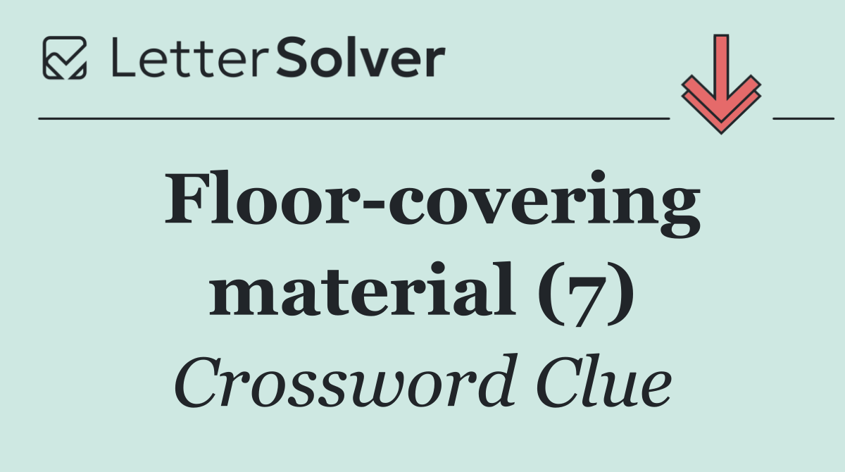 Floor covering material (7)