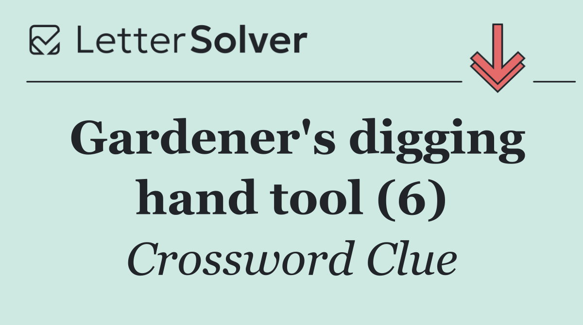 Gardener's digging hand tool (6)