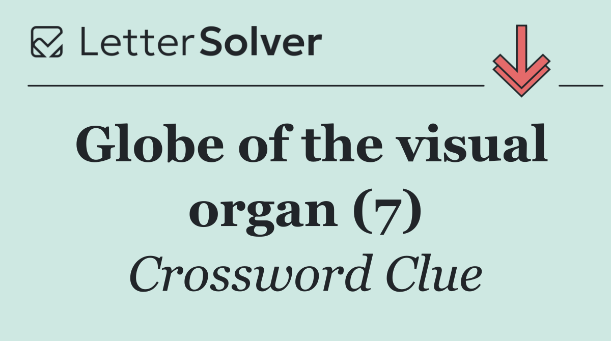 Globe of the visual organ (7)