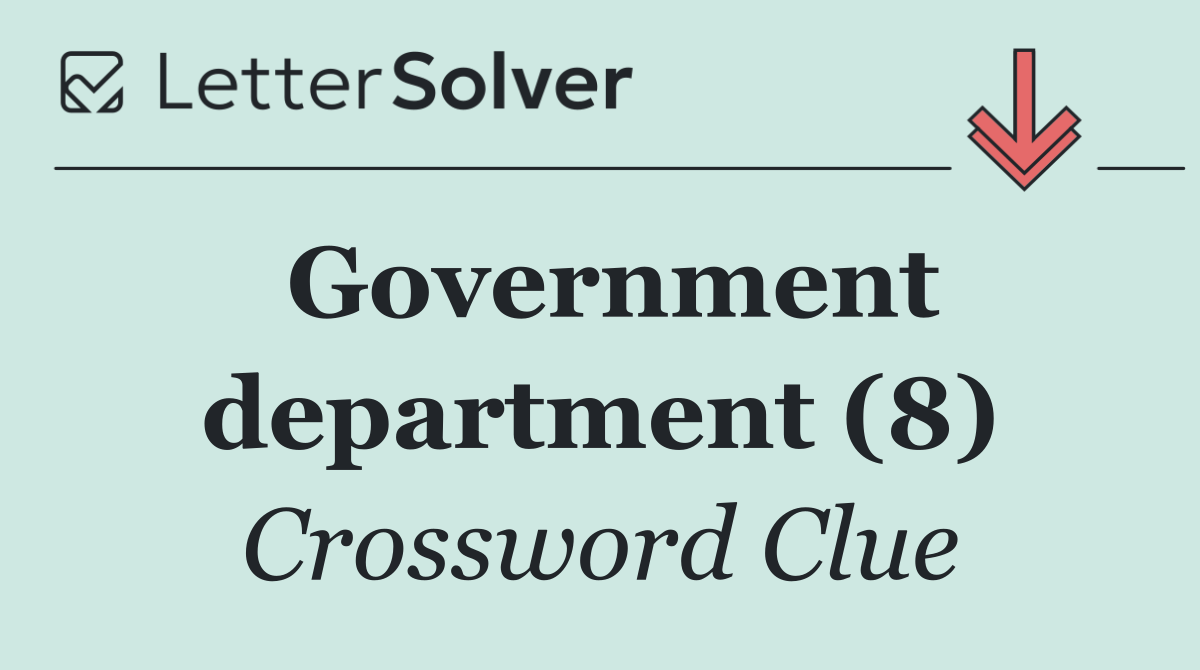 Government department (8)