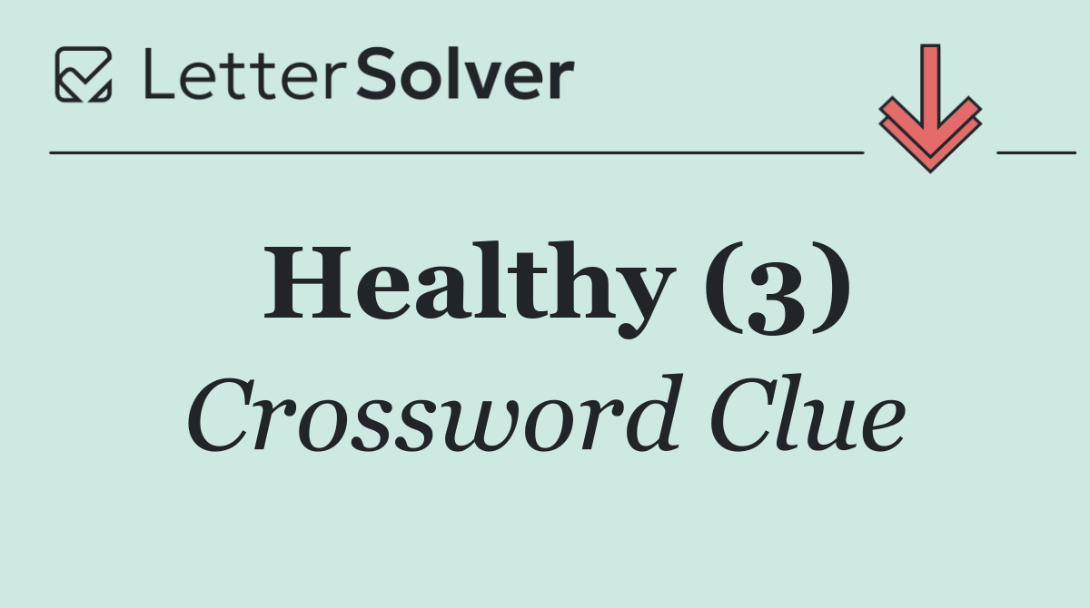 Healthy (3)