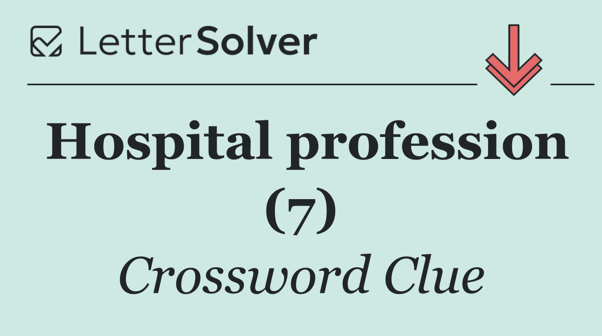 Hospital profession (7)