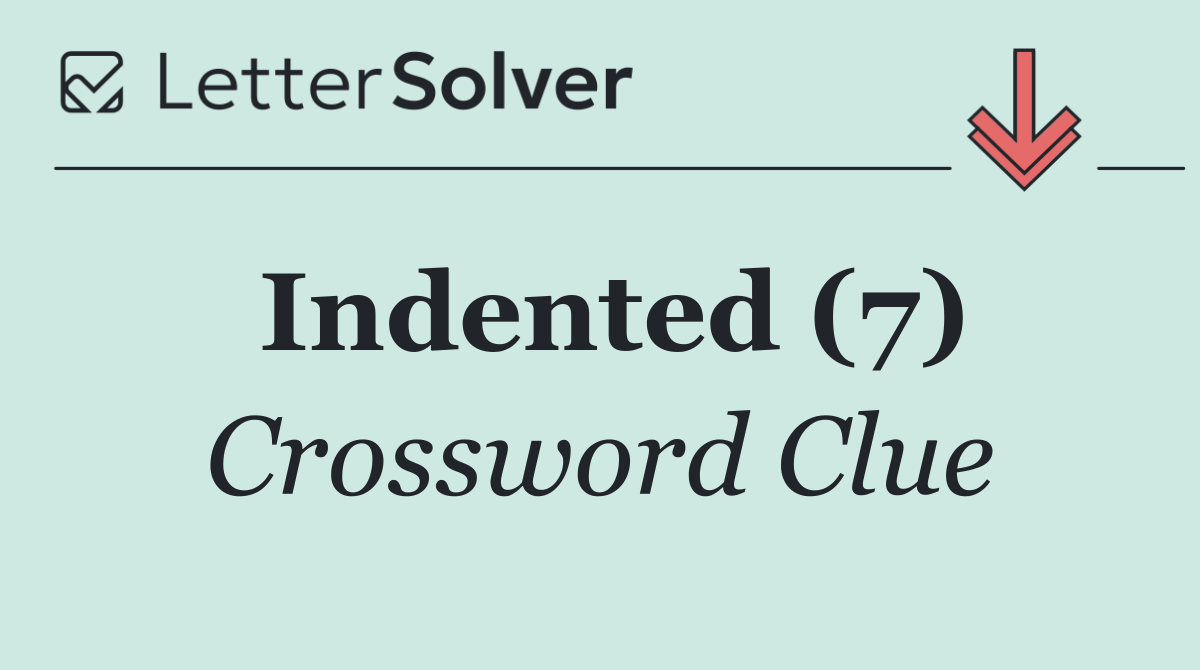Indented (7)