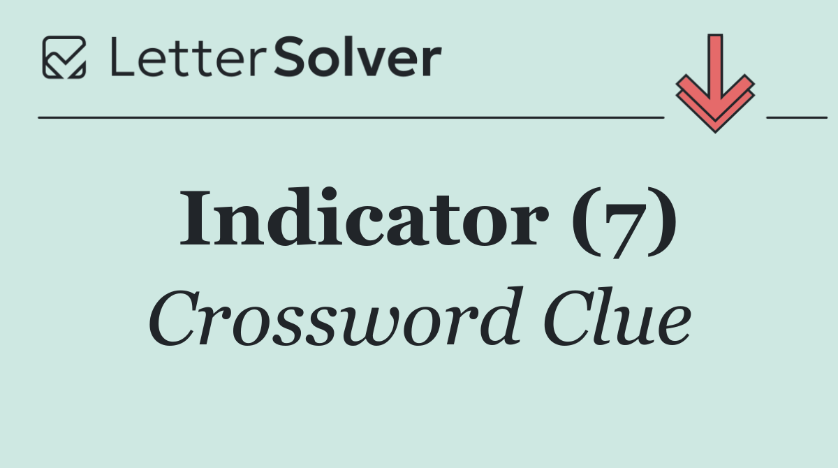 Indicator (7)