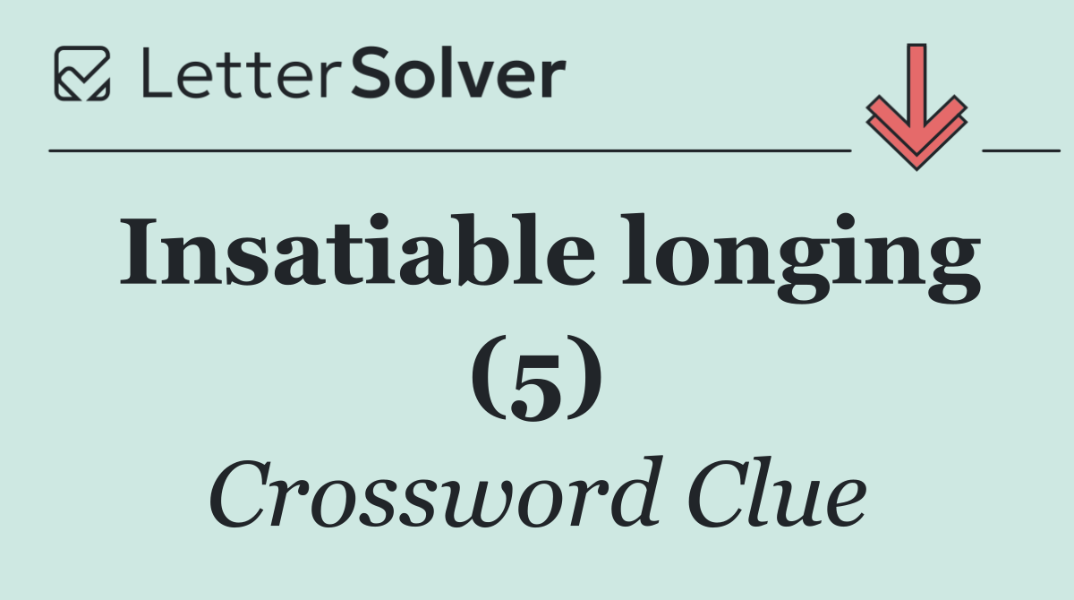 Insatiable longing (5)