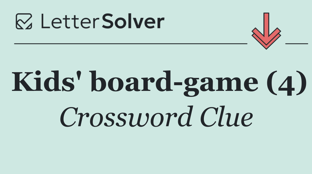 Kids' board game (4)