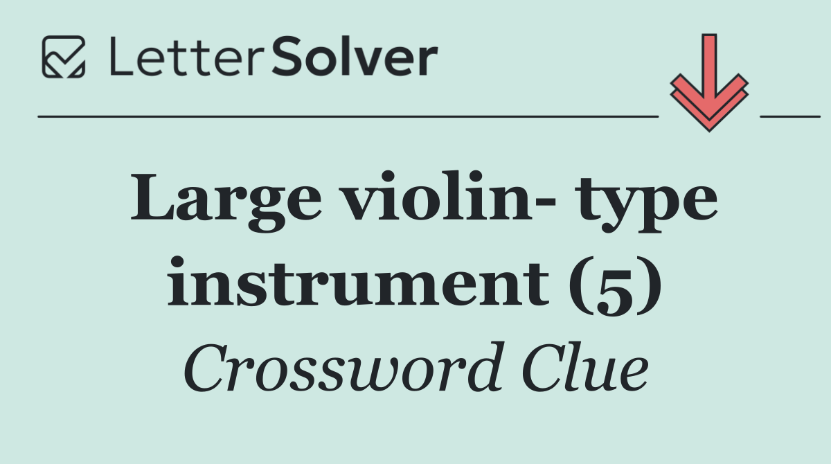 Large violin  type instrument (5)