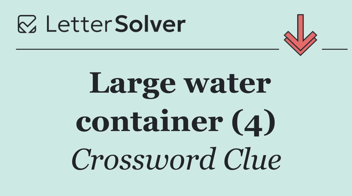 Large water container (4)