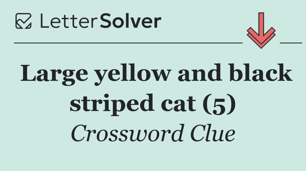 Large yellow and black striped cat (5)