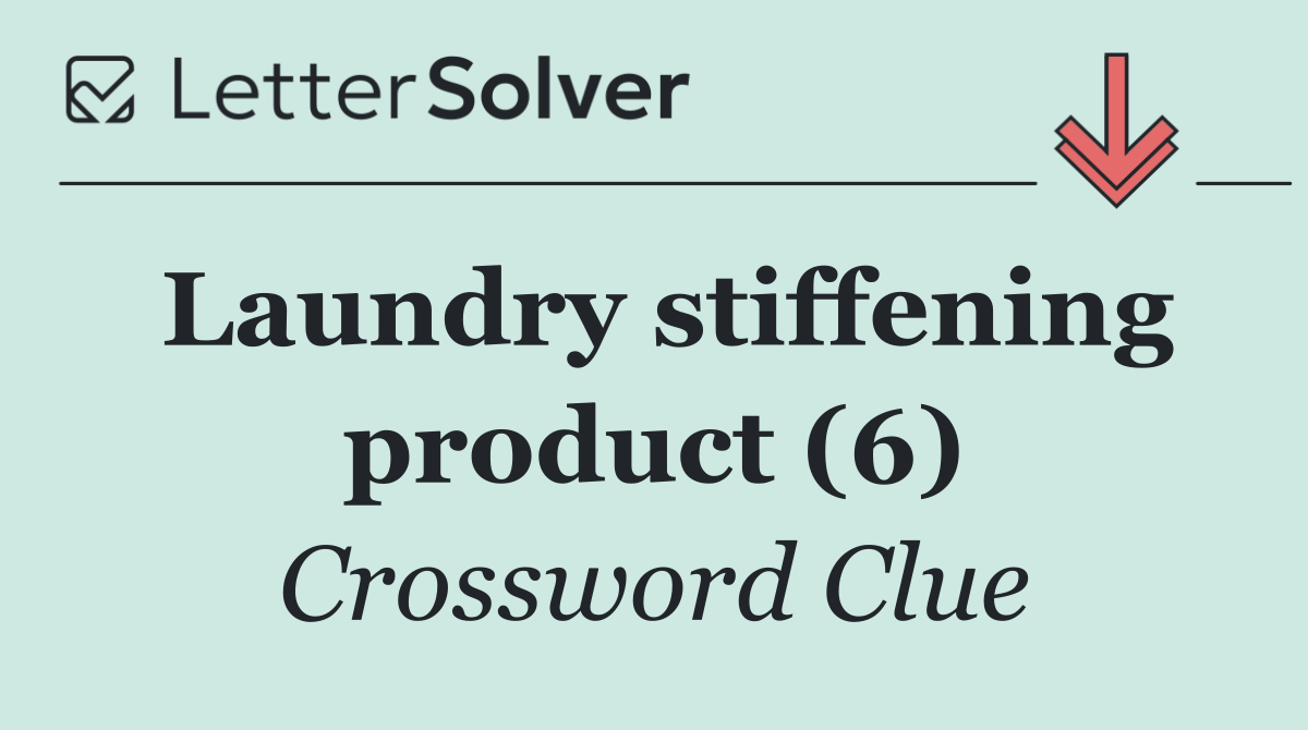 Laundry stiffening product (6)