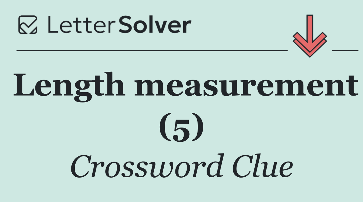 Length measurement (5)